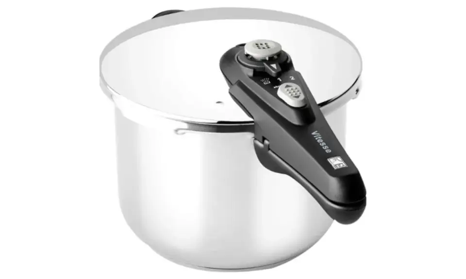 Olla a presión Vitesse, ideal para entender la diferencia entre olla express y olla a presión. Cocina rápido y seguro.